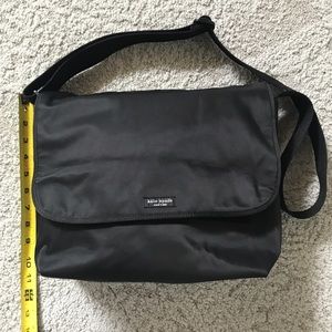 Kate Spade Black Nylon Messenger bag